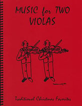 Music for Two Violas, Christmas cover